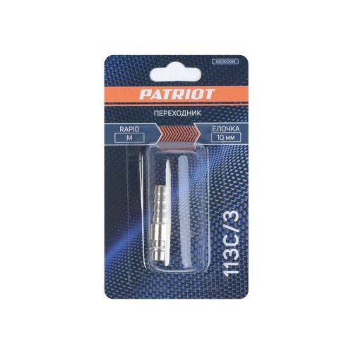 Переходник PATRIOT 113C/3 (Rapid елочка 10 мм)-Tehinstrument