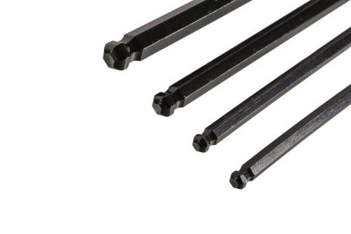 Набор шестигранных ключей с шаром 1, 5-10 мм, CrV, 7шт, оксидированное покрытие  Sturm-Tehinstrument