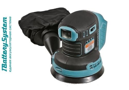 Аккумуляторная эксцентриковая шлифмашина б/щ  Sturm COS18125 1BatterySystem-Tehinstrument