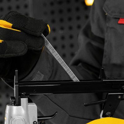 Скобы 21GA для пнев. степл., 8мм, шир. - 0,95мм, тол. - 0,6мм, шир. скобы - 12,8мм, 5000шт Denzel-Tehinstrument