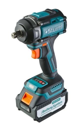 CD20500BL  Гайковерт ударн б/щ  Sturm, 18В, 1BatterySystem, 500Нм, 1/2"-Tehinstrument