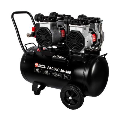 Компрессор поршневой безмасляный QUATTRO ELEMENTI PACIFIC 50-480-Tehinstrument
