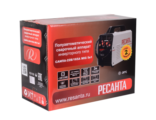 Сварочный полуавтомат Ресанта САИПА-22В/160А (MIG/MAG)-Tehinstrument