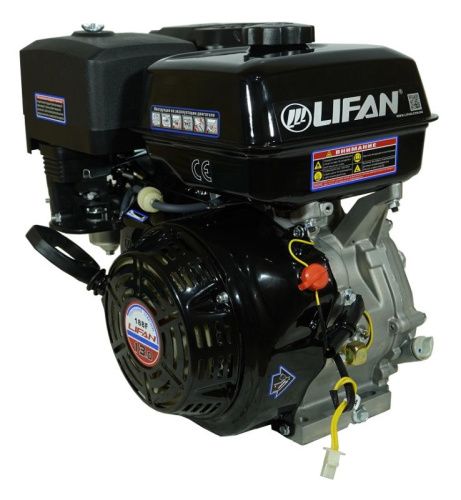Двигатель Lifan 188F, вал ?25мм, катушка 7 Ампер-Tehinstrument