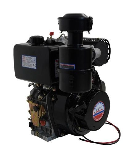 Двигатель Lifan Diesel 192FD, шлицевой вал ?25мм, катушка 6 Ампер-Tehinstrument