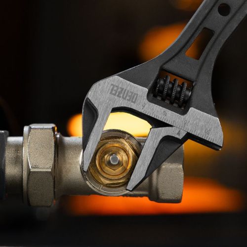 Ключ разводной Denzel 200 мм, CrV-Tehinstrument