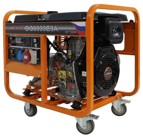Генератор Lifan-DG9000E3A дизельный-Tehinstrument