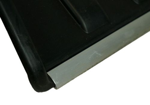 Лопата снегоуборочная 41х45 см, морозостойкий пластик, алюминевый черенок  Sturm-Tehinstrument