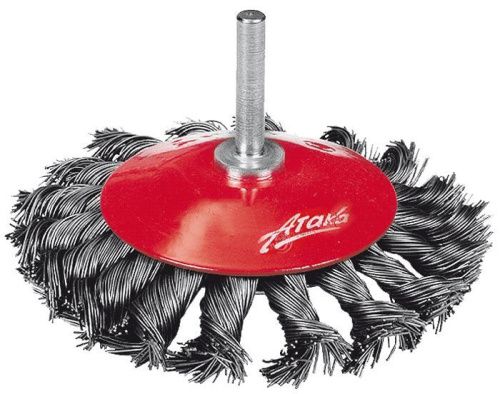 Щётка №103; 1207506135 d-75 для дрели вогнутая,витая-Tehinstrument