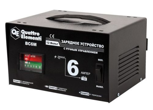Зарядное устройство QUATTRO ELEMENTI BC  6M-Tehinstrument