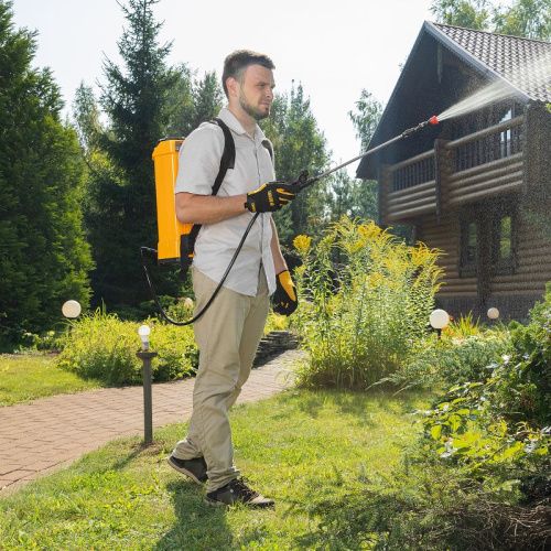 Опрыскиватель ранцевый аккумуляторный Denzel D-16LA-Tehinstrument