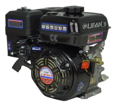 Двигатель Lifan 170F, вал ?20мм-Tehinstrument