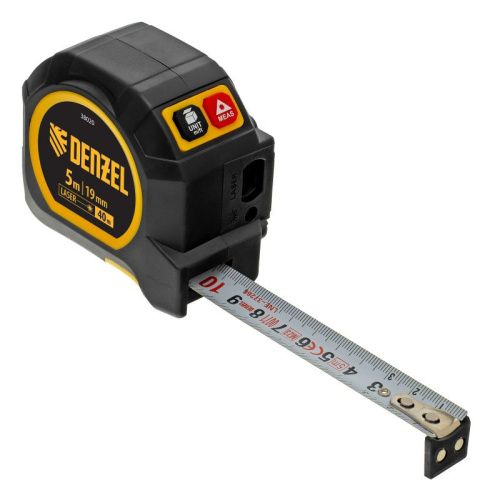 Лазерный дальномер с рулеткой LT-40, 5м x 19 мм, дальномер 40м, автомат. фиксация Denzel-Tehinstrument