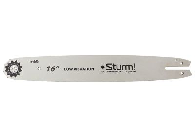 Пильная шина 16"  Sturm Паз 1,3мм, 3/8", 56 зв, хвостовик St-Tehinstrument