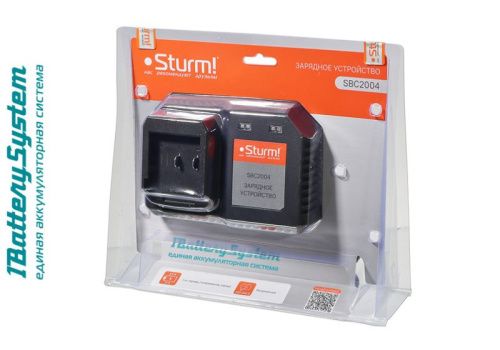 SBC2004 зарядное устройство  Sturm, 18В, 1BatterySystem, 4.5A-Tehinstrument