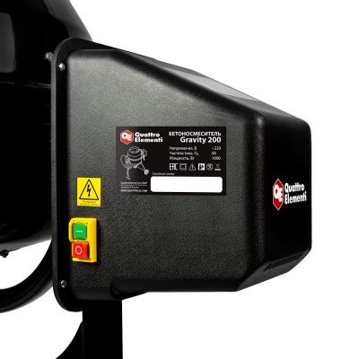 Бетоносмеситель QUATTRO ELEMENTI Gravity 200-Tehinstrument