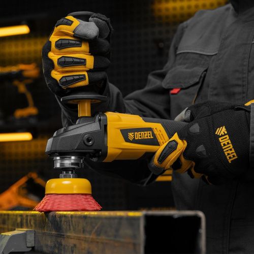 Щетка для УШМ, 75 мм, Чашка, нейлоновая щетина, М14 Denzel-Tehinstrument