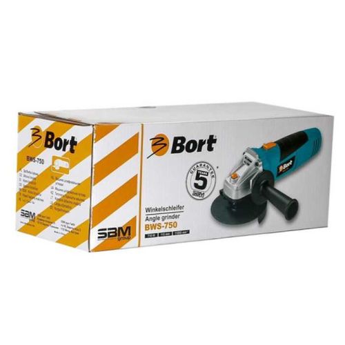 Угловая шлифовальная машина Bort BWS-750 (болгарка Борт 750), 28109003-Tehinstrument