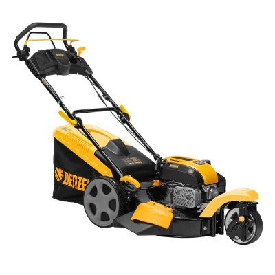 Бензиновая газонокосилка Denzel GLT-460SP-T с поворотным колесом-Tehinstrument