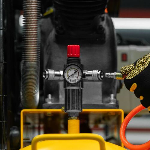 Компрессор воздушный ременной привод Denzel CV 4000-T/100-Tehinstrument