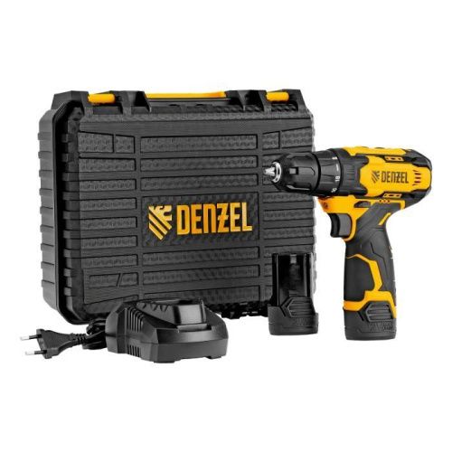 Аккумуляторный шуруповерт Denzel CDQ-12, Li-Ion, 12 В-Tehinstrument