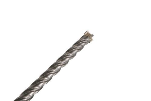 Бур SDS+ 12х210 QUADRO POWER крестовой резец спираль S4  Hanskonner-Tehinstrument