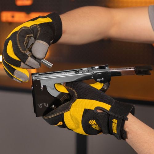 Степлер мебельный, стальной корпус, быстрая загрузка, регул. силы удара, тип 53, 4-14 мм Denzel-Tehinstrument