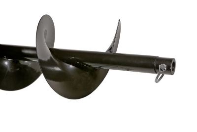 Шнек для грунта, диаметр 200 мм, длина 800, под вал 20мм, одинарная спираль, ПРОМО-Tehinstrument