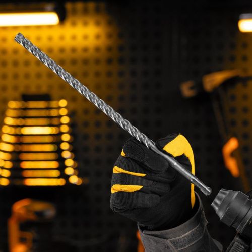 Бур по бетону, цельная крестовая пластина, 12x315 мм, SDS PLUS Denzel-Tehinstrument