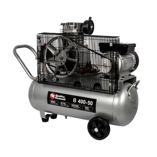 Компрессор поршневой масляный QUATTRO ELEMENTI B 400-50-Tehinstrument