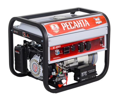 Электрогенератор БГ 4000 Э Ресанта-Tehinstrument