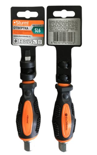 Отвертка  Sturm 1040-15-SL6-38-Tehinstrument