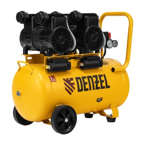 Малошумный безмасляный компрессор Denzel DLP-3000/50-Tehinstrument