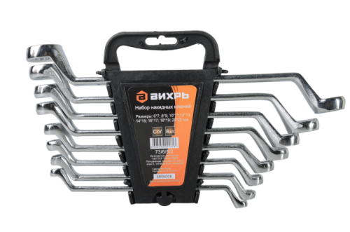 Набор накидных ключей 8 шт. 6 - 22 Вихрь-Tehinstrument
