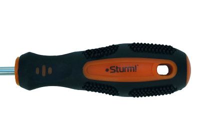 Отвертка плоский шлиц SL5х200мм, CrV, магнитный наконечник  Sturm-Tehinstrument