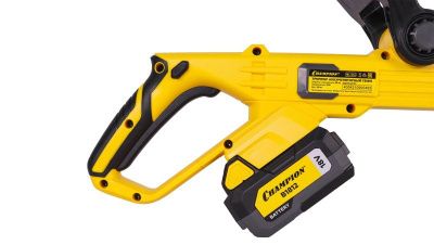 Триммер аккумуляторный CHAMPION TB1811 + АКБ ( 2Ач) и ЗУ-Tehinstrument