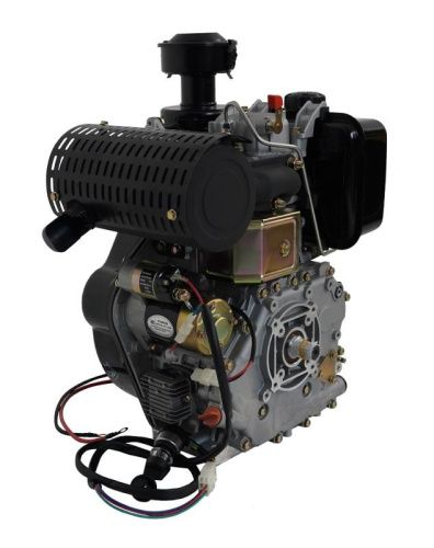 Двигатель Lifan Diesel 192FD, шлицевой вал ?25мм, катушка 6 Ампер-Tehinstrument