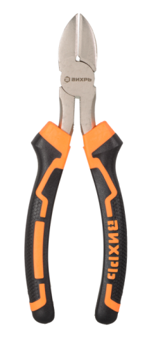 Бокорезы, 180мм., никелированные, двухкомпонентные рукоятки, Вихрь-Tehinstrument