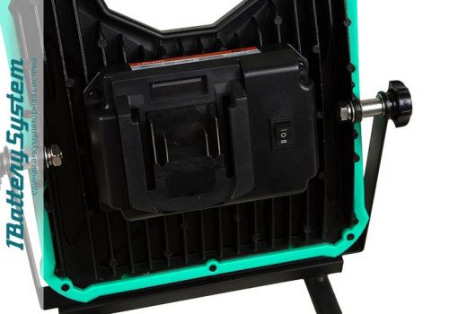 Фонарь-прожектор, 20W, 2000лм, 1BatterySystem, БЕЗ АКБ и ЗУ,  Sturm-Tehinstrument