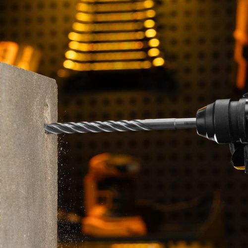 Бур по бетону, цельная крестовая пластина, 12x215 мм, SDS PLUS Denzel-Tehinstrument