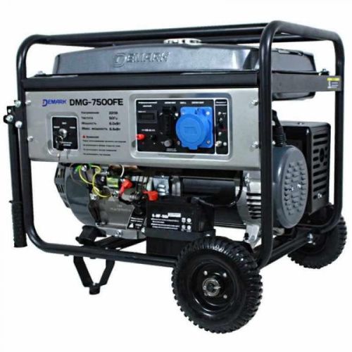 Бензиновый генератор Demark DMG 7500FE (электростанция Демарк 7500)-Tehinstrument