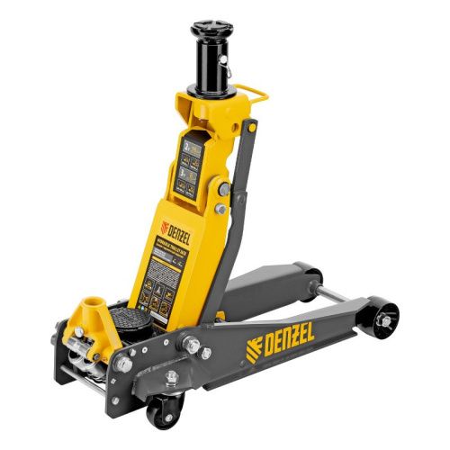 Домкрат гидравлический подкатной, 2/3 т, 98-770 мм, быстрый подъем, низ. подхват, проф, SUV Denzel-Tehinstrument