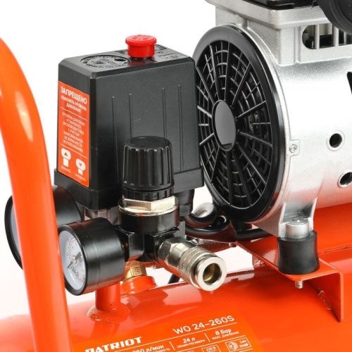 Компрессор поршневой безмасляный Patriot WO 24-260 S-Tehinstrument