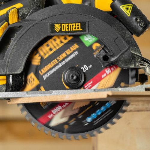 Пильный диск по ламинату ф185 х 20 мм, 48 зубьев Denzel-Tehinstrument