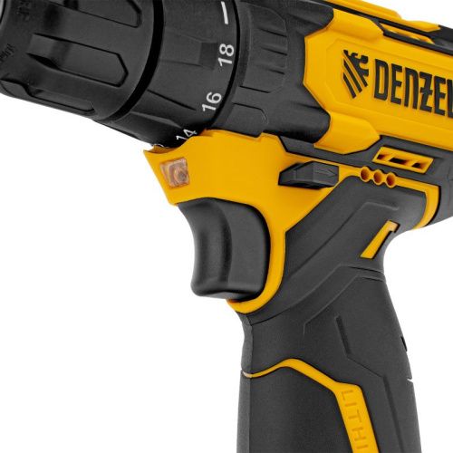 Аккумуляторный шуруповерт Denzel CDQ-12, Li-Ion, 12 В-Tehinstrument