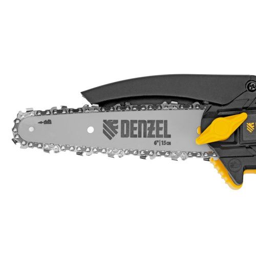 Цепная мини-пила аккумуляторная Denzel CCS-150 бесщеточная-Tehinstrument