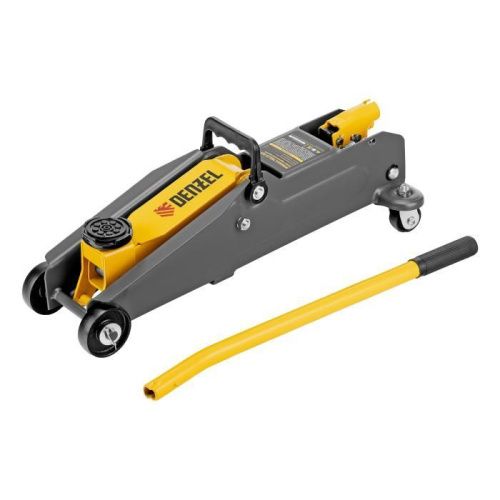 Домкрат гидравлический подкатной, 2 т, 135-385 мм Denzel-Tehinstrument