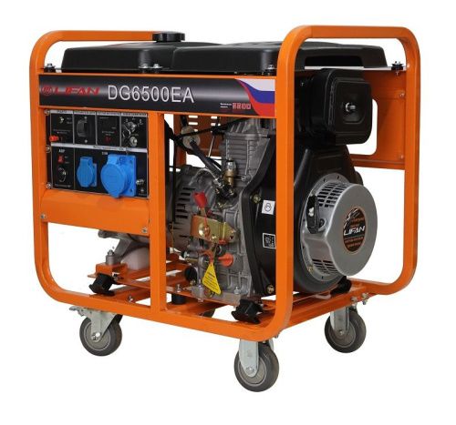 Генератор Lifan-DG6500EA дизельный-Tehinstrument