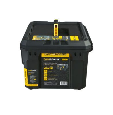 HSP280 Ящик модульный размер M, система хранения HANSTORAGE PLUS, 525x373x280мм-Tehinstrument