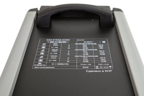 Сварочный аппарат инверторный Ресанта САИ-315 АД (АС/DC)-Tehinstrument